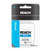 Reach Unflavored Waxed Dental Floss for Oral Care & Removal of Plaque & Food From Teeth & Gum Line, Accepted by the American Dental Association (ADA), Unflavored, 55 yds (Pack of 7)
