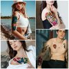 Aresvns 25 sheets Cute Watercolor Temporary Tattoo Long Lasting, 14 Sheets Roses Flower Butterfly Lion Fake Tattoos for Adults Shoulder Arm Hands, 11 Sheets Tiny tattoos