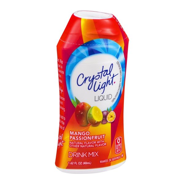 Crystal Light Liquid Drink Mix Mango Passionfruit Flavor 1.62 Oz (Pack of 6)