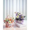 LUOGFYNI Flowers Bouquet Building Kit, Artificial Flower Blocks Set Toy for Adults, Creative Botanical Collection for Home Decor, Birthday Valentine's Day Gifts for Girls (1951)