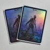 Fantasy North - Elements I - 100 Textured Matte TCG Card Sleeves - Fits Magic MTG Commander Pokemon and Other Card Games - Playing Card Sleeves (Holy)