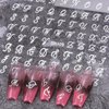 Retro English Letters Nail Stickers for Nail Art 8 Sheets 3D Self-Adhesive Black White Gold Silver Design Nail Decals Pegatinas Uñas Personalized Letter Nail Art Supplies for Women DIY Manicure