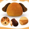 Oiyaku Kids Toys Plush Pillow Cute Pug Stuffed Animal Soft Toys Dog Plush Toys Birthday Gift for 3-12 Years Old Children Stuffed Animal Toys for Boys and Girls Room Living Room Decoration Brown 13 in