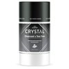 Crystal Magnesium Solid Stick Natural Deodorant, Non-Irritating Aluminum Free Deodorant for Men or Women, Safely and Effectively Fights Odor, Baking Soda Free, Charcoal & Tea Tree, 2.5 oz