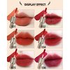 Velvet Lip Mud Tinted, Matte Lip Cream Lip Gloss, Velvet Matte Finish, Blendable High-Pigmentation Silky Creamy Texture, Lightweight, Soft, Moisturizing, Korean Lipstick Makeup Gift for Women Girl-#06