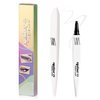 White Liquid Eyeliner Pen,Colored Waterline Eye Liner Waterproof Smudgeproof,High-Pigmented Long-Lasting Eyeliner,Smooth Ultra Fine Easy to Color Eye Liner Makeup Delineador De Ojos Contra El Aguas-08