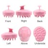 MAXSOFT Hair Scalp Massager Shampoo Brush, Scalp Care Brush (Pink)