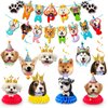Dog Hanging Swirls Decorations Banner, 25 Pcs Dog Themed Birthday Party Decorations - Dog Birthday Party Honeycomb Centerpieces Banner Hanging Swirls for Kids/Teens Puppy Birthday Decorations Supplies