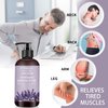 Massage Oil with Lavender and Peppermint Massage Oil for Skin Moisturizing Body Oil Lavender Massage Oil for Men and Women 10.2 fl.oz