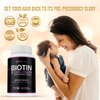Vitamo Hair Growth Vitamins for Women - Postpartum Biotin & Collagen Supplement - Premium Hair Loss Treatment - Fast Regrowth for Hair Skin and Nails - Accelerate Thickness + Volume | 90 Count