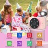 Makolle Kids Camera, Christmas Birthday Gifts for Girls Age 3-8,Video Cameras for Kids 8-12,Childrens Digital Camera for vlogging Portable Kids Selfie Camera with 32GB SD Card Pink