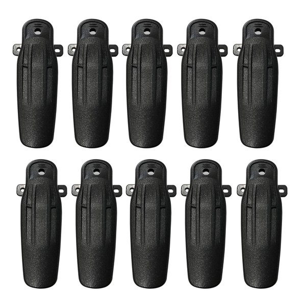 10Pcs KBH-11 Belt Clip Compatible with Radio TK2180 TK3180 TK5210 TK5220 TK5310 TK5200 NX5300 NX5400 NX210 NX200 NX300 NX200G NX300G NX210GK NX410