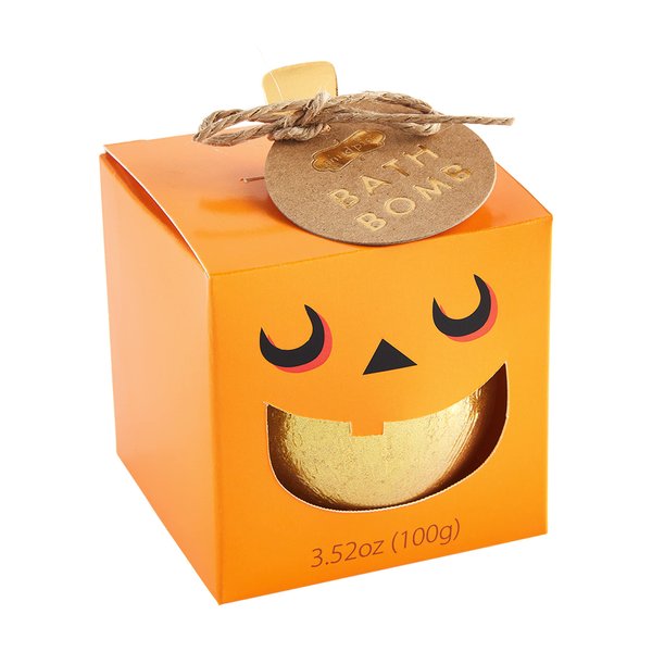 Mud Pie Kids Halloween Bath Bomb, Pumpkin