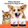 OPULA Dog Ear Cleaner Wipes, 300 Counts Cat Ear Cleaning Wipes,Otic Cleanser Pads Pet Wipes, Dogs&Cats Universal
