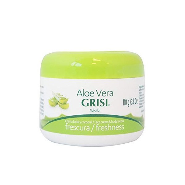 Grisi Aloe Vera Face Cream & Body Lotion Freshness, 3.8 oz (Pack of 10)