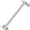 Adjustable Shower Arm Universal Connection, NearMoon Solid Brass Shower Extension Arm, Adjust Angle to Upgrade Shower Experience, Easy to Install, Anti-leak (Brushed Nickel)