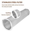 Cold Brew Coffee Filter for 64 OZ Wide Mouth Mason Jar, 304 Stainless Steel Strainer with Seal Ring for Iced Drinks, Sun Tea Infuser and Cold Brew Coffee Maker