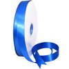 Morex Ribbon 08822/00-350 Double Face Satin Ribbon 7/8" X 100 YD Royal Blue Ribbon for Gift Wrapping, Birthday Gift Cards, Satin Dress for Women, Silk Ribbons for Crafts, Wedding Gifts for Couple