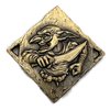 Cryptic Creative Gold Goblin Decision Coin D2 Heads-Tails - Yes-No RPG LARP