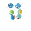 Vibrant Life Tennis Balls Dog Toy, Durable, Natural Rubber Ball, Bundle of 4