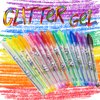 Panda 16 Piece Glitter Pen Body Art Set, Panda Themed, Glittery and Bright Colors, Ages 3 by Townley Girl