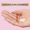 Suave Pink Luscious Curls Shampoo For Luscious Curls Curls Defining Curly Hair Shampoo with Amino Acid Complex 16.5 oz