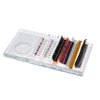 Alluring Eyelash Extension Glass Lash Holder Palette, Lash Tile, Strip Lash Organizer, Eyelash Extension Tools Supplies (1 Lash Palette)