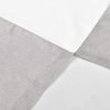 Lush Decor Baby Printed Linen Textured Solid Crib Skirt, Gray 52"L x 28"W + 16" Drop