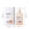 100ml Turmeric Body Lotion Anti-Aging Long-lasting Moisturizing Smooth Skin Cream Turmeric Cream for Body,Moisturizing Body Lotion for Dry Skin