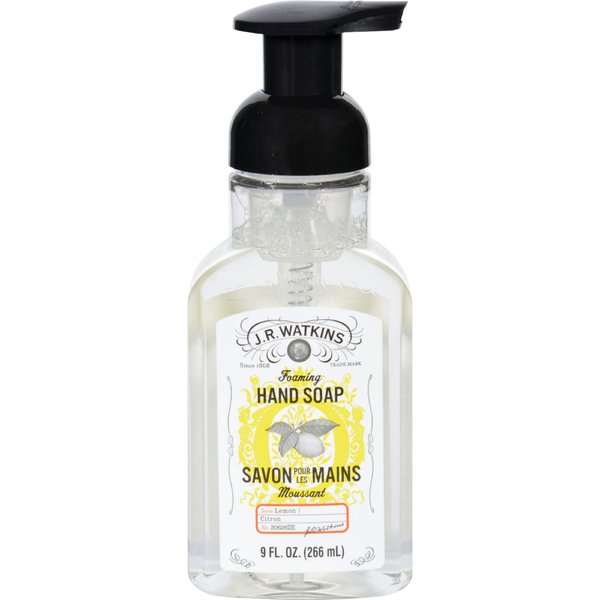 J.R. Watkins Lemon Scent Foam Hand Soap 9
