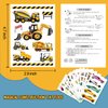 Partywind 110 PCS Cars and Trucks Temporary Tattoos for Kids, Construction Tractor Themed Birthday Party Supplies Decorations for Boys, Construction Trucks Fake Tattoos Stickers for Toddlers