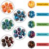 QMay DND Dice Set -25x7 (175pcs) Polyhedral Dice Compatible with Dungeons and Dragons D&D RPG MTG Table Games.25 Sets of 7 dice and a dice Bag