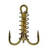 South Bend Bronze Dough Bait Treble Hooks | Strong, Durable, Gold Bait Hooks