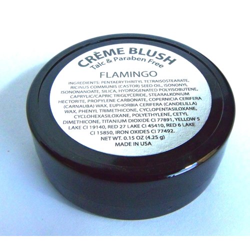 Pure Ziva Flamingo Light Pink Vegan Long Lasting Cream Blush Lightweight Breathable Feel Sheer to Full Color Natural Look Dewy Finish Face Makeup Talc & Paraben Free No Animal Testing