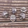 1/4-20 Nylon Insert Hex Lock Nuts Stainless Locknuts, Hex Drive, Bright Finish, 304 Stainless Steel 18-8 SS, Coarse Thread, 25 of Pack