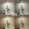 LEPOWER Clip on Light/Book Light/Reading Light with 2 Color Changeable/Night Light Clip on for Desk, Bed Headboard and Computers (White)