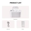 Baby Wipe Warmer and Baby Wet Wipes Dispenser, 5 Modes of Temperature Heating Control Portable Diaper Wipes Warmer for Newborn Baby, Baby Shower Gifts White