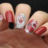Whats Up Nails - B031 Gothic Affection Stamping Plate for Halloween Nail Art Design