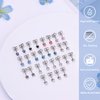SAILIMUE 14 Pairs Hypoallergenic Surgical Steel Stud Earrings for Women Men Tiny CZ Opal Moonstone Turquoise Earrings Studs Set Piercing Jewelry