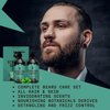 Striking Viking Beard Wash Conditioner - Beard Shampoo Paraben & Sulfate Free for Men - Deep Cleansing for all Beard Types (Beard Wash & Conditioner (Peppermint & Eucalyptus)