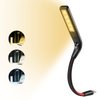 USB LED Light for Laptop Lamp, Brighter Gesture Sensing USB Lights 3 Color Temp Stepless Dimming Brightness USB Reading Lamp Eye-Care Flexible Portable Lights for laptop Keyboard Reading Camping