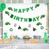 Bessmoso Garbage Truck Birthday Banner Trash Truck Party Supplies Waste Management Recycling Decorations Set of 3