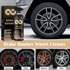 120ML Brake Bomber Cleaner Powerful Non-Acid Wheel Cleaner, Perfect for Cleaning Wheels and Tires, Car Rim Cleaner & Brake Dust Remover,Automobile Wheel Cleaner