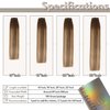 Jerriess Sew in Hair Extensions Real Human hair, Double Drawn Weft Hair Extensions human hair, Silky Soft &Shiny Human hair extensions sew in, 100g Balayage Chocolate Brown to Caramel Blonde, 20 inch