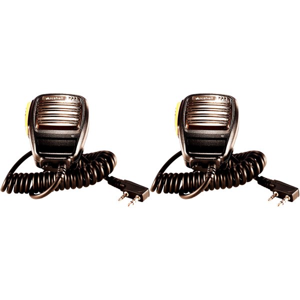 Arcshell Shoulder Speaker Mic for Arcshell AR-5 Walkie Talkie 2 Pack