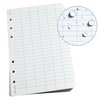 Rite in the Rain Weatherproof Loose Leaf Paper, 4 5/8" x 7", 32# White, Level Pattern, 100 Sheet Pack (No. 312)