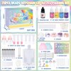 Lip Gloss Making Kit JCOOS 73PCS Lip Gloss Keychain Make Your Own Lip Gloss Kit, Diy Lip Gloss Making kit Moisturizing Shine Beginner Fun Kids Lip Gloss Teen Girl Gifts Trendy Stuff Preteen Girl Gifts