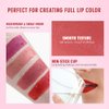 BEUKING Cigarette Case Lipstick, Matte Non-stick Cup Easy-to-color, Velvet Long Lasting Cigarette Lipstick Set, Lightweight Mini Portable Smooth Lip Gloss Lip Tint Attractive Lip Makeuo Kit (01)