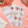 48Pcs Horse Thank You Stickers, Pink Horsing Back Riding Party Decorations - Western Girl Boots Thank You Stickers Labels for Cowgirl Party Favors, Envelope & Gift Bags