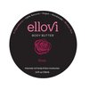 Ellovi All-Natural Body Butter - Rose - Pure Enough to Eat - Made With Just 6 Vegan Ingredients - Ultra-Rich 100% Plant-Based Hydrating Moisturizer For Naturally Healthy Skin
